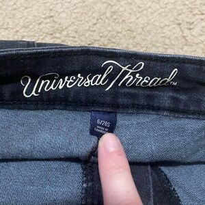 Universal thread black high rise jegging